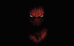 Minimalist Superhero Spider-man Wallpaper