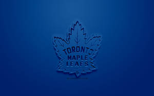 Minimalist Toronto Maple Leafs Logo Wallpaper