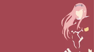 Minimalistic 02 Darling In The Franxx Wallpaper