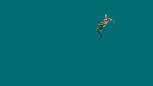 Minimalistic Comic Aquaman Wallpaper