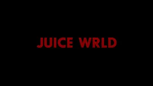Minimalistic Juice Wrld Text Wallpaper