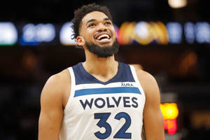 Minnesota Timberwolves Karl-anthony Towns Wallpaper