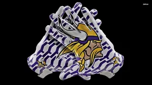 Minnesota Vikings Gloves Hd Wallpaper