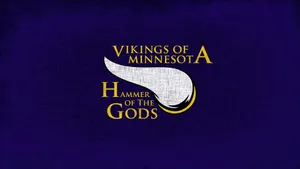 Minnesota Vikings Gods' Hammer Hd Wallpaper