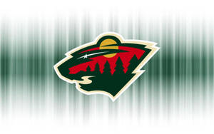 Minnesota Wild Faded Stripes Wallpaper