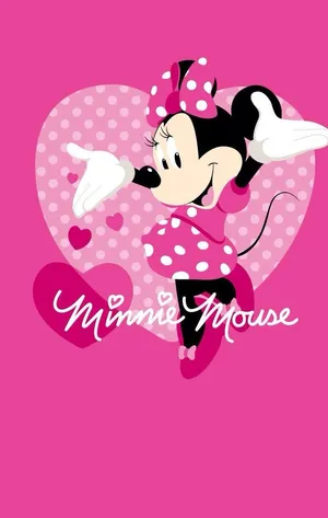 Minnie Mouse Brings A Pop Of Pink To The Day Wallpaper