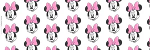 Minnie Mouse In Her Signature Pink Outfit Wallpaper