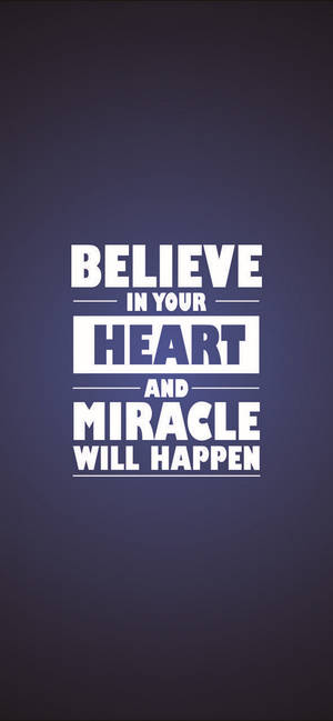 Miracles Motivational Iphone Wallpaper