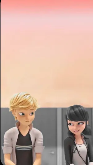 Miraculous Ladybug Adrien Staring Wallpaper