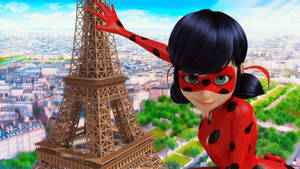 Miraculous Ladybug In Daytime Wallpaper