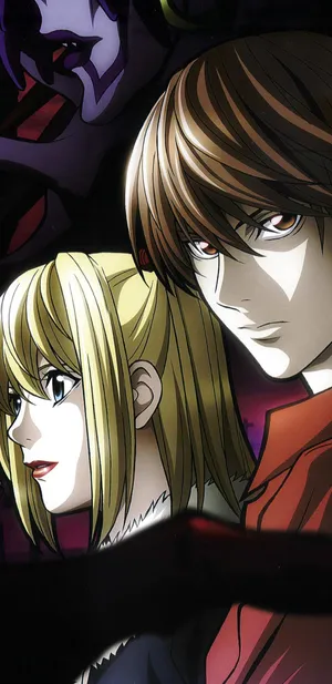 Misa Amane With Light Wallpaper