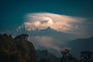 Mist And Mountain Macbook Wallpaper