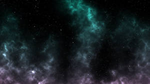 Misty Nebula In Universe Wallpaper