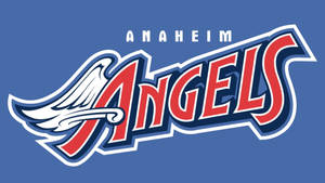 Mlb Anaheim Angels Logo Wallpaper