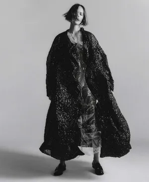 Model Freja Beha Erichsen In A Classic Pose Wallpaper