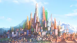 Modern Aged Zootopia City Wallpaper