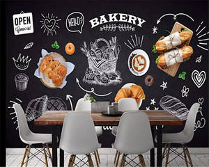 Modern Bakery Shop Wallpaper