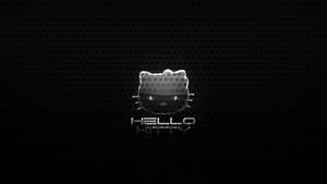 Modern Black Hello Kitty Wallpaper