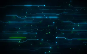 Modern Computer Lines Wallpaper