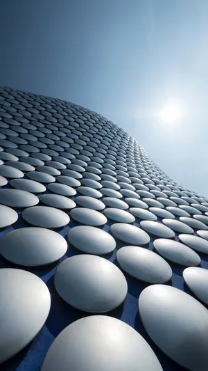 Modern Iphone Blobitecture Birmingham Bull Ring Wallpaper