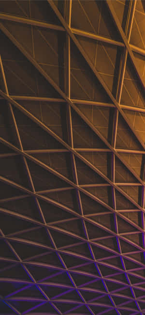 Modern Iphone King's Cross Station Ceiling Wallpaper