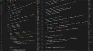 Modern It Computer Setup Wallpaper