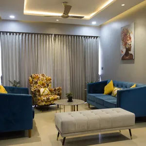 Modern Living Room Interior Design Wallpaper