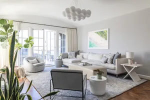 Modern Living Room Interior Design Wallpaper
