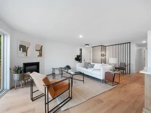 Modern Living Room Interior Design Wallpaper