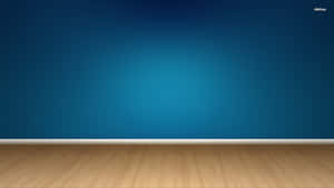 Modern Living Space With Elegant Wood Flooring Wallpaper