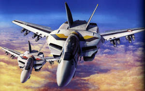 Modern Macross Aircrafts Wallpaper