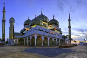Modern Mosque Malaysia Wallpaper