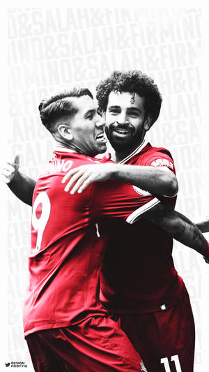 Mohamed Salah And Roberto Firmino Wallpaper