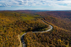 Moldova Country Road Wallpaper