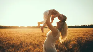 Mom Bright Sky Wallpaper