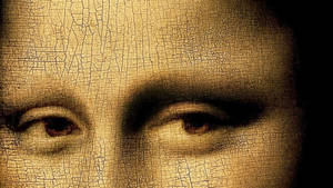 Mona Lisa Mysterious Eyes Wallpaper