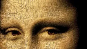 Mona Lisa Mysterious Eyes Wallpaper