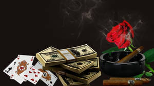 Money And Poker Wallpaper