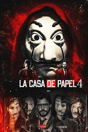 Money Heist Cast Poster Wallpaper