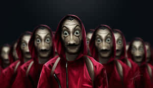 Money Heist Mask Poster Wallpaper