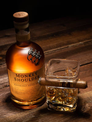 Monkey Shoulder And A Cigar Wallpaper