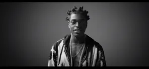 Monochromatic Kodak Black Wallpaper
