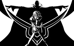 Monochromatic Lelouch Fan Art Wallpaper