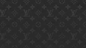 Monochrome Louis Vuitton Monogram Desktop Wallpaper