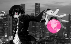 Monochrome Student Lelouch Wallpaper