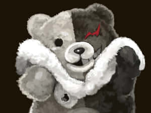 Monokuma Robotic Fictional Anime Character Wallpaper