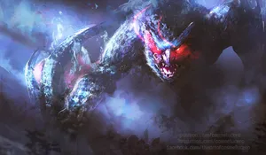 Monster Hunter World Nargacuga Wallpaper