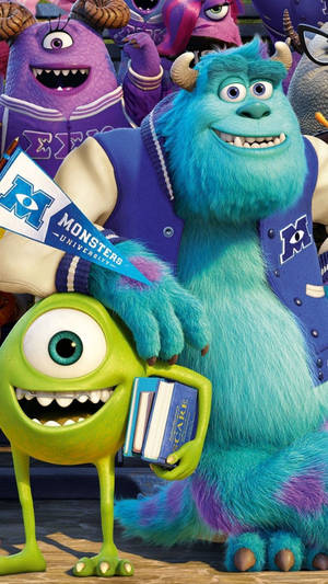 Monsters University Iphone X Cartoon Wallpaper