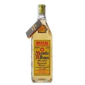 Monte Alban Mezcal Tequila With Card Wallpaper