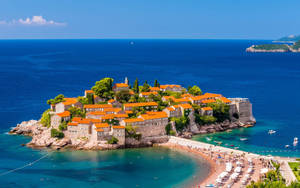 Montenegro Aman Svet Stefan Wallpaper